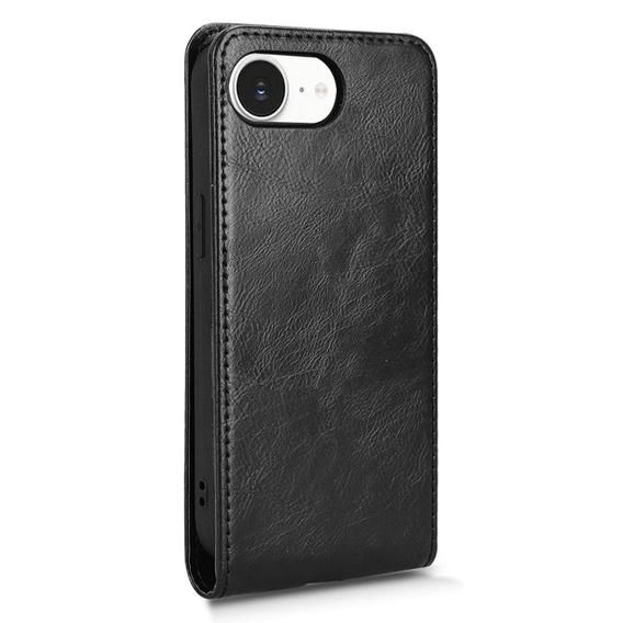 Klopové pouzdro pro iPhone 16E, Flip, černé