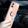 Pouzdro pro Motorola Moto G53 5G, Electro Ring, růžové rose gold