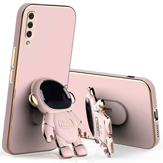 Pouzdro pro Samsung Galaxy A50 / A50s / A30s, Astronaut, růžové