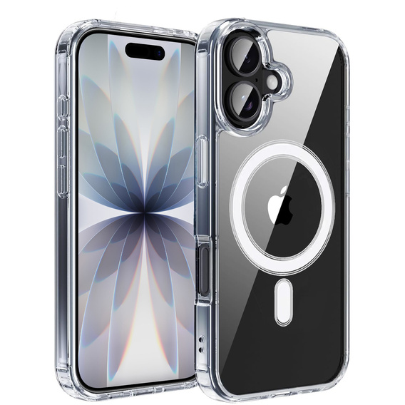 Pouzdro pro iPhone 17, pro MagSafe, průhledné