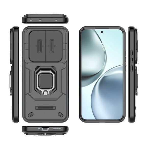 Pouzdro pro Realme 14 Pro+ 5G, CamShield Slide, černé