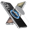 Ochranné pouzdro na fotoaparát pro Samsung Galaxy S25 Ultra, CamShield MagSafe, stříbrné