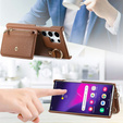 Pouzdro pro Samsung Galaxy S25 Ultra, GKK Leather, černé