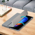 Pouzdro pro Xiaomi Pad 6S Pro 12.4, Smartcase Hybrid, se slotem na stylus, šedé