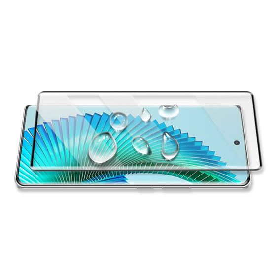 Tvrzené sklo Mocolo Full Glue pro Honor Magic 6 Lite 5G, černý rámeček