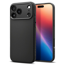 Pouzdro Spigen Liquid Air pro iPhone 17 Pro, matně černé