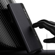 Flipové pouzdro pro Honor Magic V3 5G, Side View, černé