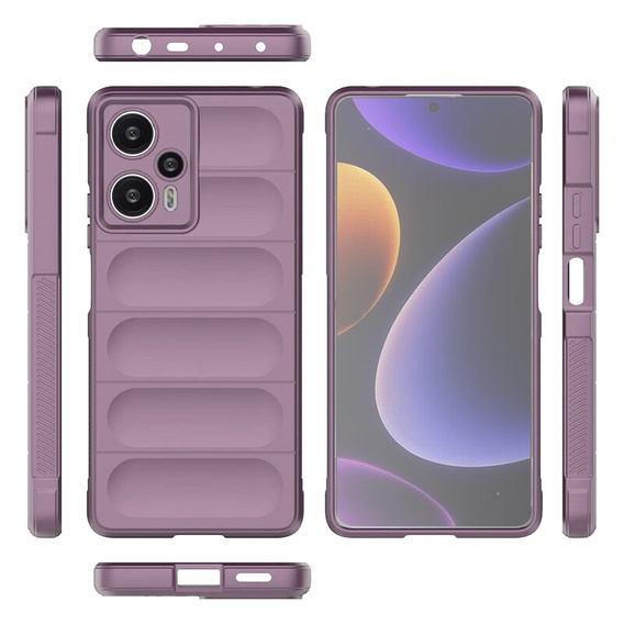 Pouzdro pro Xiaomi Poco F5 5G, Gaming Shockproof, fialové