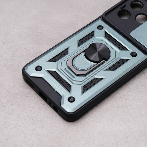 Pouzdro pro Realme C51, CamShield Slide, zelený