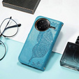 Klopové pouzdro pro Xiaomi Poco F7 Ultra, Butterfly, modré