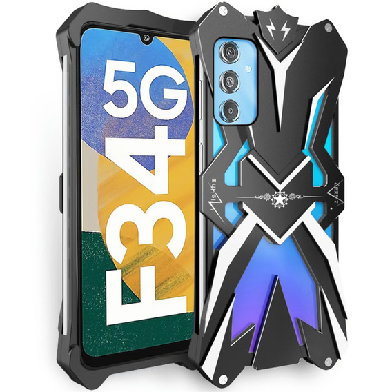 Pancéřové pouzdro pro Samsung Galaxy M34 5G, Aluminum Alloy, černé