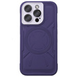 Pouzdro pro iPhone 15 Pro Max, ERBORD Armor Mag, fialové