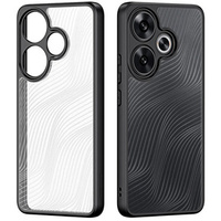 Pouzdro DuxDucis pro Xiaomi Poco F6, Aimo case, transparentní / černé