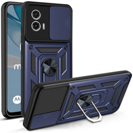 Pouzdro pro Motorola Moto G53 5G, CamShield Slide, modré