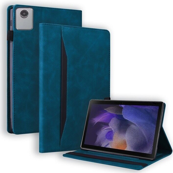 Pouzdro pro Lenovo Tab M11, Classic, s prostorem pro stylus, modré