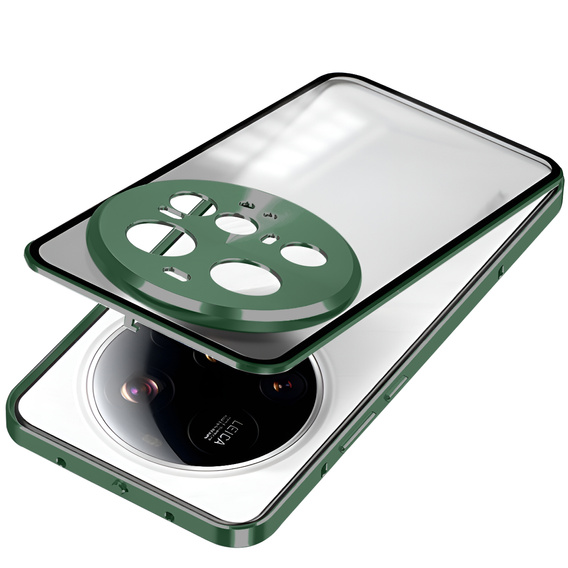 Pouzdro pro Xiaomi 15 Ultra, Frame Case, zelené