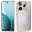 Pouzdro pro Oppo Reno 14, pro MagSafe, s ochranou fotoaparátu, zlaté