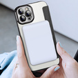 Klopové pouzdro pro iPhone 11 Pro Max, RFID Wallet MagSafe CamShield, černé