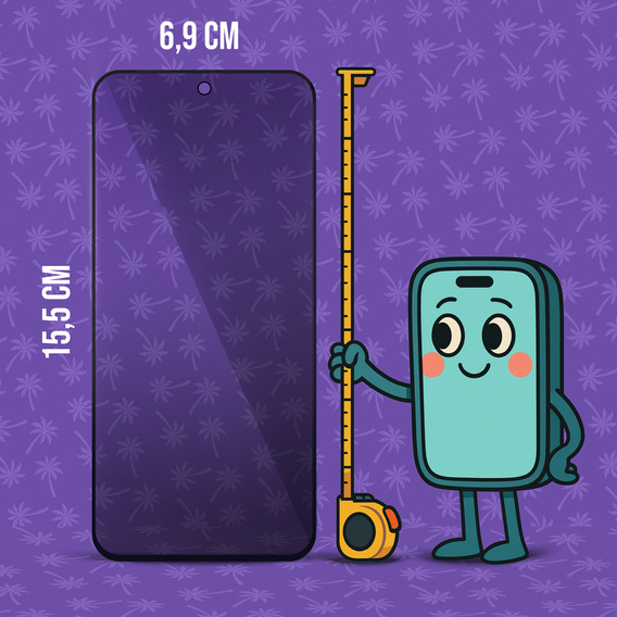 Tvrzené sklo Shy Palm pro Motorola Moto G55 5G