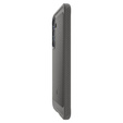 Pouzdro Spigen pro Samsung Galaxy S25, Rugged Armor MagSafe, šedé + tvrzené sklo 9H