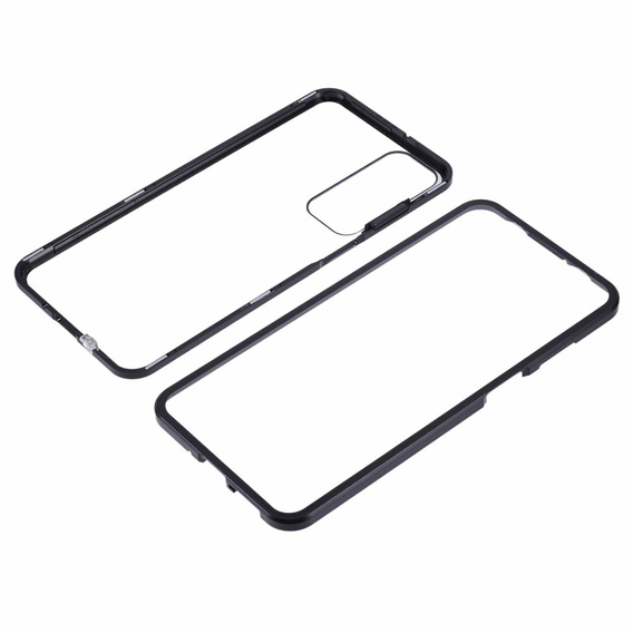 Pouzdro pro Samsung Galaxy A16, Magnetic Dual Glass, černé