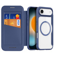 Pouzdro Dux Ducis pro iPhone Air, Skin X Pro, s klopou, pro MagSafe, tmavě modré