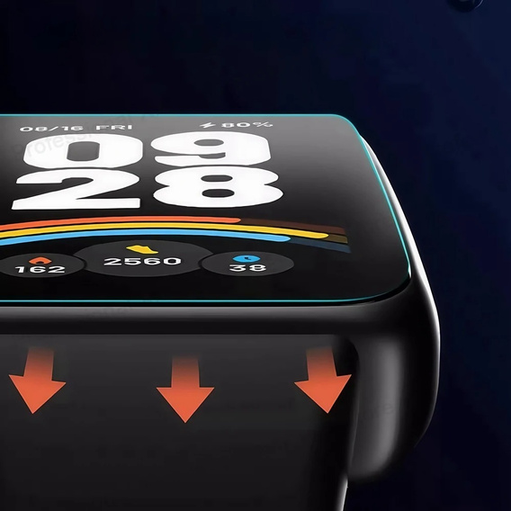 3x ERBORD Hydrogelová fólie pro Xiaomi Smart Band 9 Active