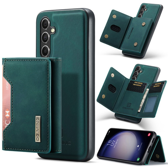 Pouzdro pro Samsung Galaxy A56 5G, DG.MING 2in1, zelené