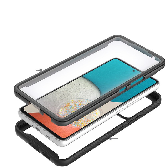 Pouzdro pro Samsung Galaxy A53 5G, Shockproof, s fólií, modré