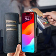 Flipové pouzdro 2 v 1 pro iPhone 17 Pro Max, SUTENI, pro MagSafe, modré