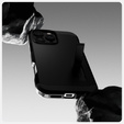 Pouzdro Spigen pro iPhone 16 Pro, Tough Armor Mag MagSafe, černé + 9H tvrzené sklo