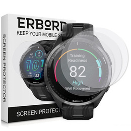 3x ERBORD Hydrogelová fólie pro Garmin Forerunner 965