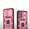 Pouzdro pro Samsung Galaxy A54 5G, CamShield Slide, růžové/ Bordó