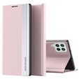 Klopové pouzdro pro Samsung Galaxy M33 5G, Side Magnetic, růžové