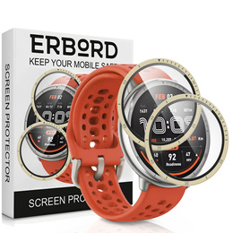 2x hybridní sklo ERBORD pro Amazfit Active 2