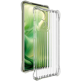 IMAK pouzdro pro Motorola Moto G85 5G, Stripe Dropproof, průhledné