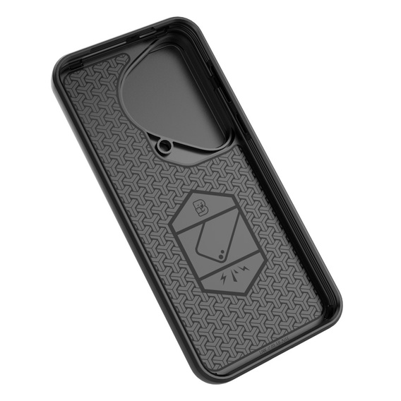 Pouzdro pro Huawei Pura 70 Ultra, KickStand Camera Lens, černé