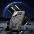 Pouzdro pro Samsung Galaxy A16, Military MagSafe with camera protection, černé