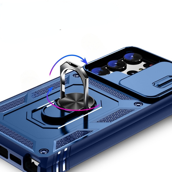 Pouzdro pro Samsung Galaxy S24 Ultra, CamShield Slide, modré