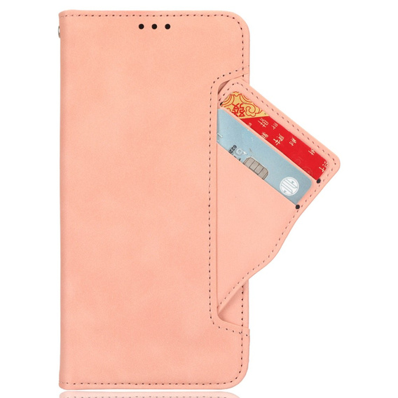 Klopové pouzdro pro Google Pixel 9 / Google Pixel 9 Pro, Card Slot, růžové