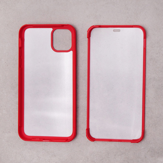 Pouzdro pro iPhone 11 Pro Max, ERBORD Guardian, červené