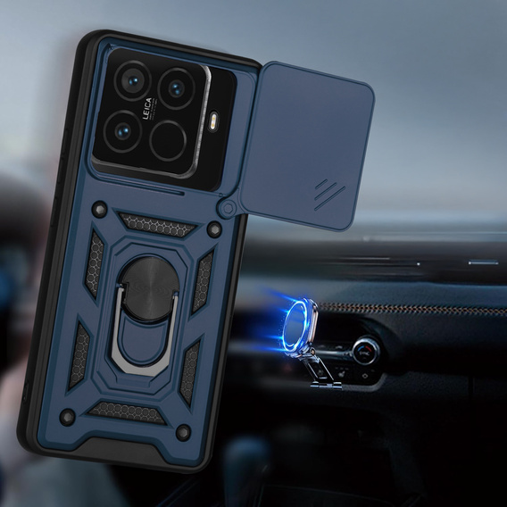 Pancéřové pouzdro CamShield Slide s krytem fotoaparátu a kroužkem pro Xiaomi 15T Pro