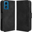 Klopové pouzdro pro Motorola Moto E14, Card Slot, černé