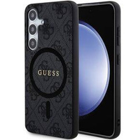 Pouzdro GUESS pro Samsung Galaxy S24+ Plus, 4G Ring Classic Logo, šedé