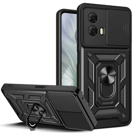 Pouzdro pro Motorola Moto E14, CamShield Slide, černé