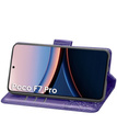 Klopové pouzdro pro Xiaomi Poco F7 Pro, Butterfly, fialové