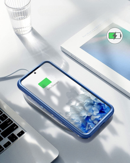 Pouzdro pro Samsung Galaxy S22, Suritch Full Body Cosmos, modré