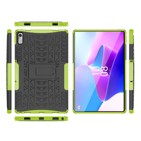 Pouzdro pro Lenovo Tab P11 Gen 2, Tire Armor, zelené