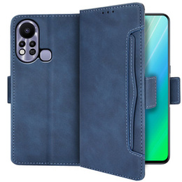 Klopové pouzdro pro Infinix Hot 11s, Card Slot, námořnicky modré