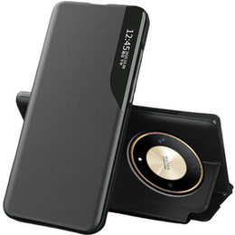 Flipové pouzdro pro Honor Magic 6 Lite 5G, Side View, černé